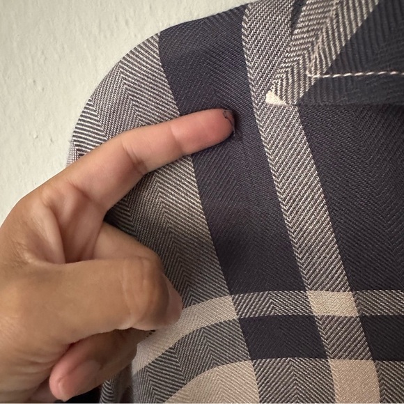 Free People Oversized Flannel Button Down Long Sleeve Shirt Western Fall Small - Picture 9 of 12